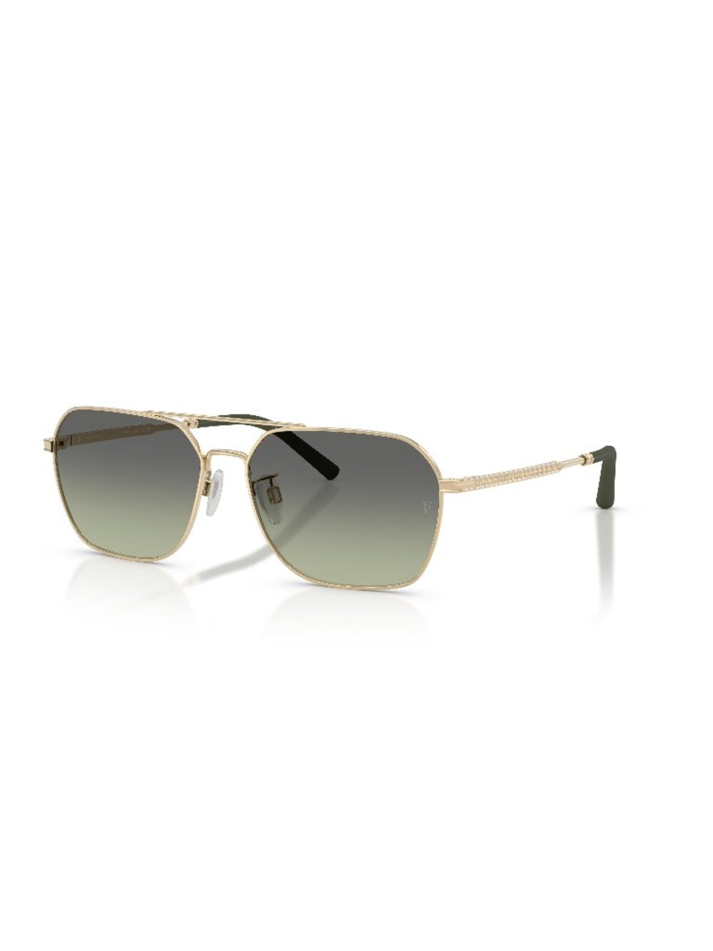New Oliver Peoples Men's Sunglasses Gold Multicolor Lens Metal Frame OV1377S R